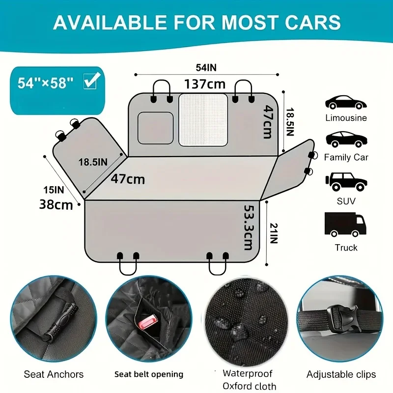 PetHack™ Dog Car Seat Cover